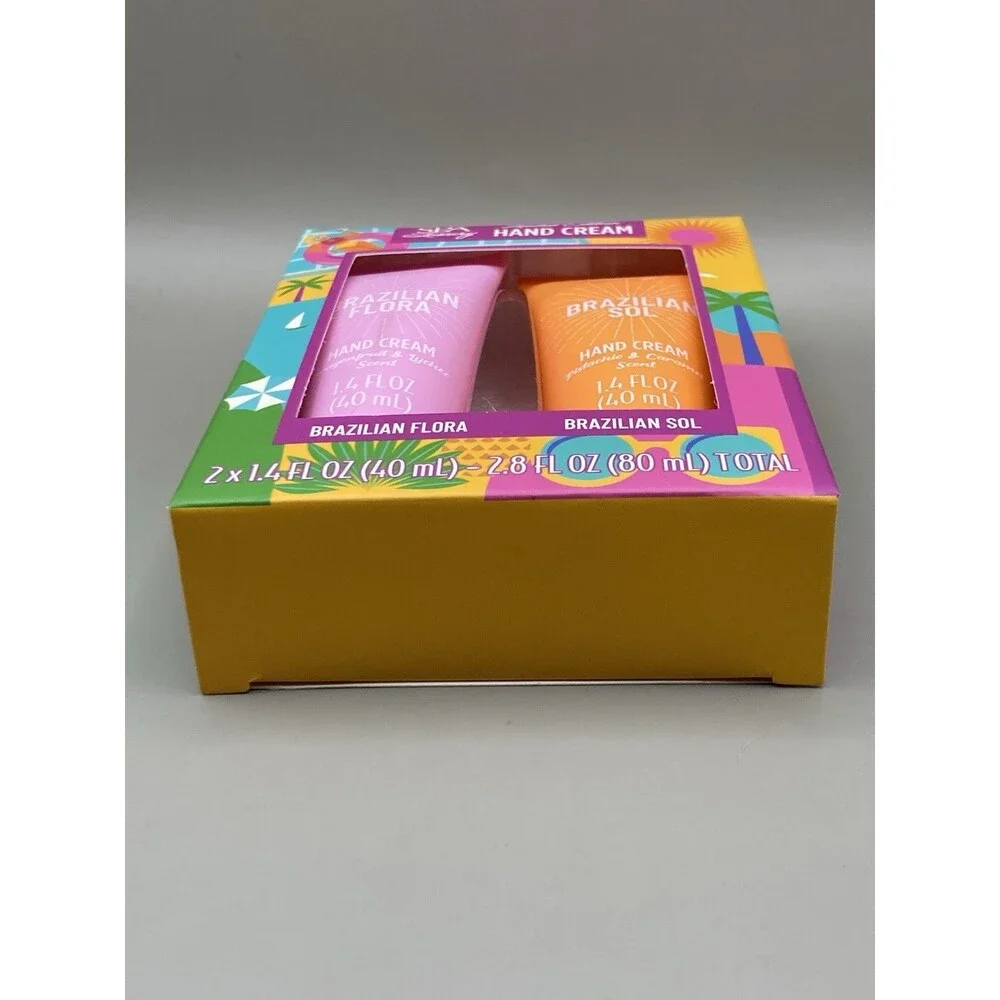 New! SPA Luxury Limited Edition Hand Cream Brazilian Flora & Brazilian Sol Set